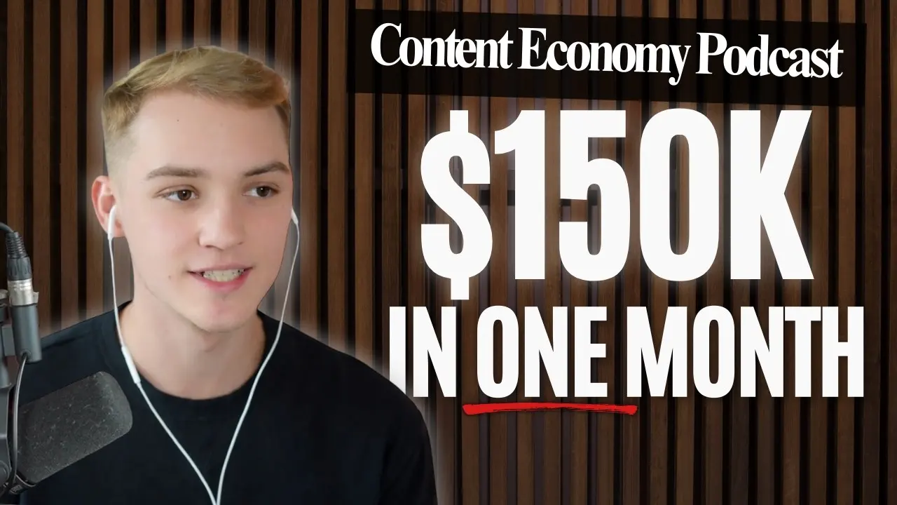Cover image for How to Make $150k/mo As a UGC Creator - Content Economy Pod #13